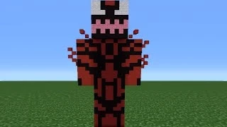 Minecraft Tutorial: How To Make A Carnage Statue