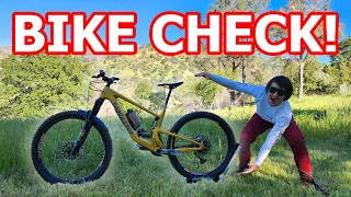 My 2022 Santa Cruz Bronson MTB BIKE CHECK! - Mountain Bike Build