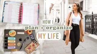 How I Plan + Organize My Life *to remain sane!*