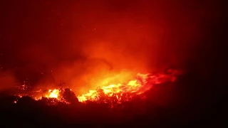 Cape Town Mountain Fire - Kalk Bay