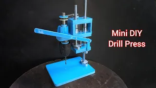 How to make Mini Drill Press from PVC