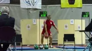 Fedor Fuglev Snatch 191 reps 32kg
