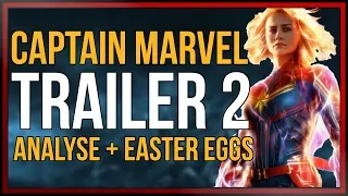 CAPTAIN MARVEL Trailer 2 - ANALYSE und EASTER EGGS des neuen Captain Marvel Trailers [onsXreen]