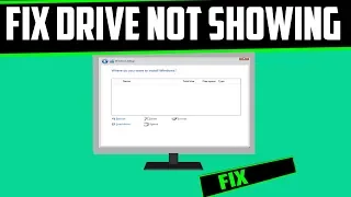 How To Fix Hard Drive Not Showing During Windows 10 Installation [Solved]