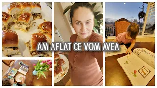 Aflam ce se ascunde in burtica┃Ce mănânc într-o zi de sarcina┃Viața de homeschool┃Vlog 3