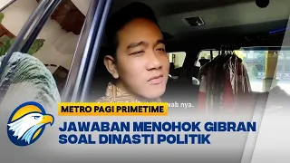 Jawaban Menohok Gibran Soal Dinasti Politik