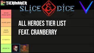 The Final Tier List of 2.0, all Heroes feat. Cranberry - Hard Winstreaks