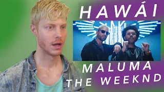 HAWÁI REMIX THE WEEKND MALUMA REACTION