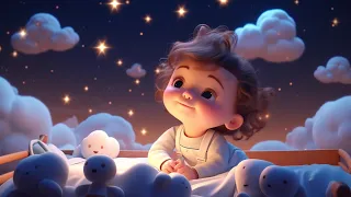 Baby Sleep Piano Music 🎵 ☁️ Deep Relaxation and Calming Melodies ✨ ⭐️