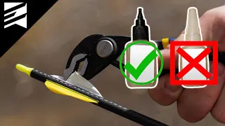 STOP Using This Glue When Fletching Arrows!!!