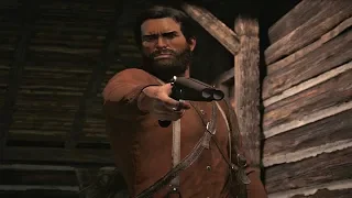 Red Dead Redemption 2 - John Marston Reveals His Gun Skills