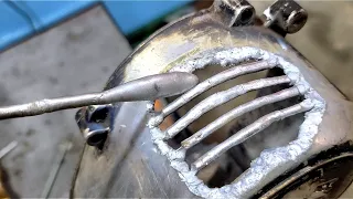 How To Weld Aluminum , Hollow Motorcycle Blocks