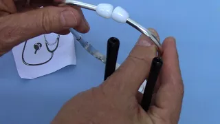 How to set up and use a stethoscope