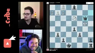 Hikaru and Levy react on GOD level chess by XQC