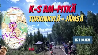 🗺️🌲Keski-Suomen AM-pitkä 2023 H21 | 📹Suunnistus