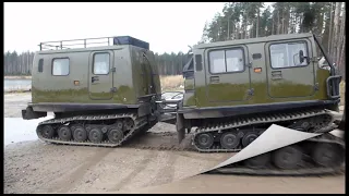 BV-206 Лось. Предварительные испытания вездехода.