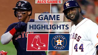 Boston Red Sox vs. Houston Astros Highlights | ALCS Game 6 (2021)