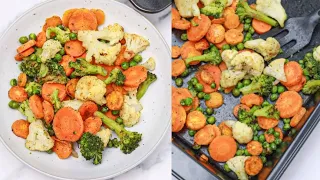 How To Roast Frozen Vegetables (Frozen Roasted Vegetables Recipe)