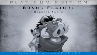 Disney's The Lion King (Platinum Edition) Deleted Scene: "Hakuna Matata" Alt. Version