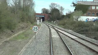 Bletchley via old flyover to Milton Keynes Central