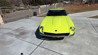 1973 Datsun 240Z Final assembly - finishing touches of the restoration