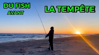 surfcasting avant l'orage!