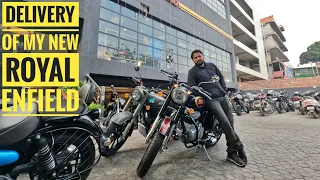Taking Delivery of New Royal Enfield Classic 350 2022 | Detailed Review | Royal Enfield Classic 350