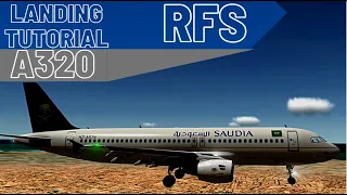 RFS A320-200 Landing Tutorial [ How to make a smooth landing ]