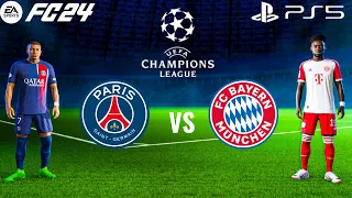 FC 24 - PSG vs Bayern Munich | UEFA Champions League | PS5™ [4K60]