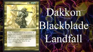 Let's Build a Dakon Blackblade Landfall Deck!