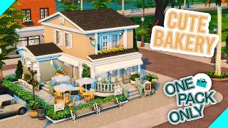 Bakery with Studio Apartment 🍰 || The Sims 4 Speed Build || One Pack Only: Get to Work