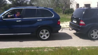 Mercedes ML 320 CDI vs Bmw X5 3.0 D