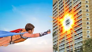 Baalveer ने हवा में उड़कर कर दिया में छेड़ Building | Baalveer | New Superhero Series 2024