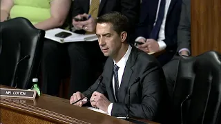 September 13, 2022: Senator Cotton During Senate Armed Services Committee Hearings