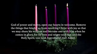 Prayers for the second Sunday of Advent