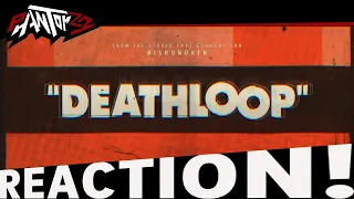 DEATHLOOP | Bethesda E3 Reveal Trailer REACTION (ft. Source Gaming)