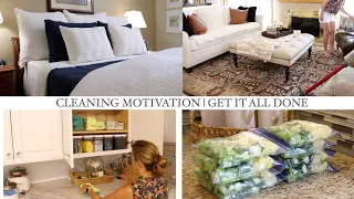 CLEANING MOTIVATION | ROUTINE CLEANING | GET IT ALL DONE