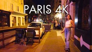 🇫🇷 PARIS AFTER DARK SUMMER NIGHTLIFE IN PIGALLE DISTRICT MOULIN ROUGE 4K