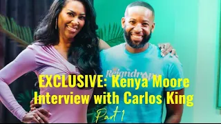 EXCLUSIVE: Kenya Moore Interview with Carlos King