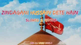 Zindagani Hussain Dete Hain | Slowed & Reverb | Farhan Ali Waris | The Ali Waris World