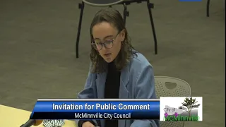 McMinnville City Council 10/13/2020