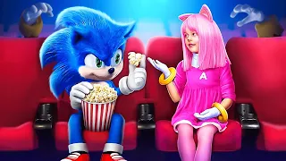 Sonic o Porxo Espinho Salva Amy Rose na Vida Real! Meu Pokémon Está Desaparecido!