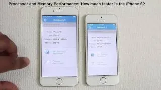 iPhone 6 vs iPhone 5S Speed Test Comparison