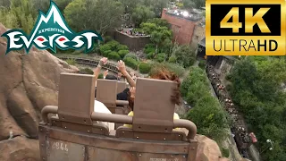 Expedition Everest Legend Of The Forbidden Mountain 4K 60FPS Back Row POV | Disney's Animal Kingdom