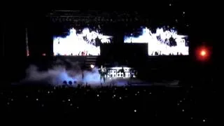 Kiss live in Paso Robles CA. Gene breathes fire 7-28-2009