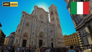 Florence, Italy 🇮🇹 Old town WALKING TOUR - 4K HDR 60fps