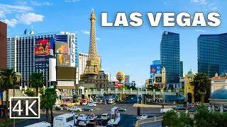 [4K] Las Vegas Strip - Walking Tour