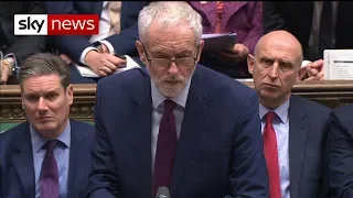 Jeremy Corbyn: Government in complete 'disarray'