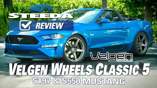 Velgen Wheels Classic5 V2 Gloss Gunmetal Wheel, 2015+ Mustang | Review