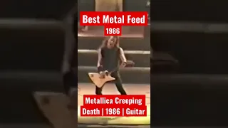 James Hetfield Downpicking God | Fastest Guitar Play Ever | Metallica Creeping Death | 1986 | Guitar